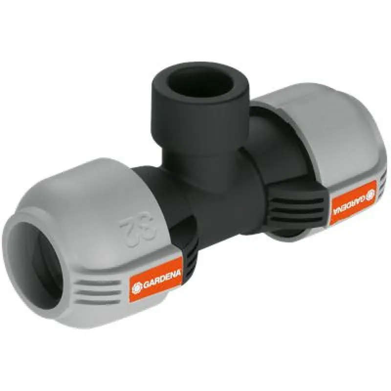GARDENA T-Stück 32 mm Innengewinde 3/4", 2791-20 Garantierte Lieferung