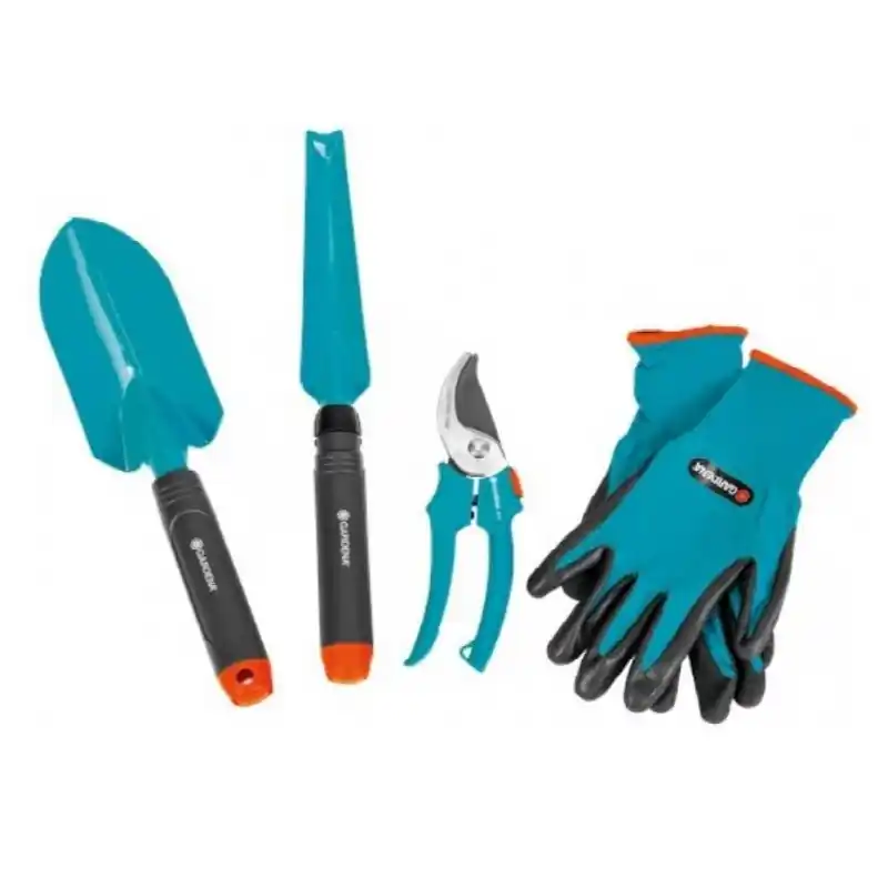 Zertifiziert GARDENA Kleingeräte Set, Grundausstattung 4-teilig, 03085-20