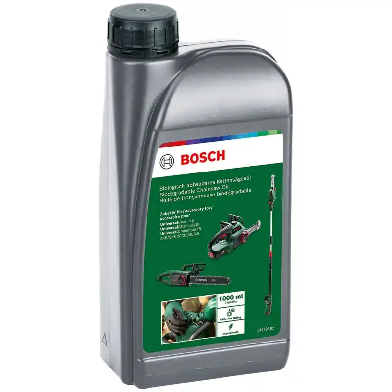 Nur Für Kurze Zeit BOSCH Kettensägenöl 1L, 2607000181