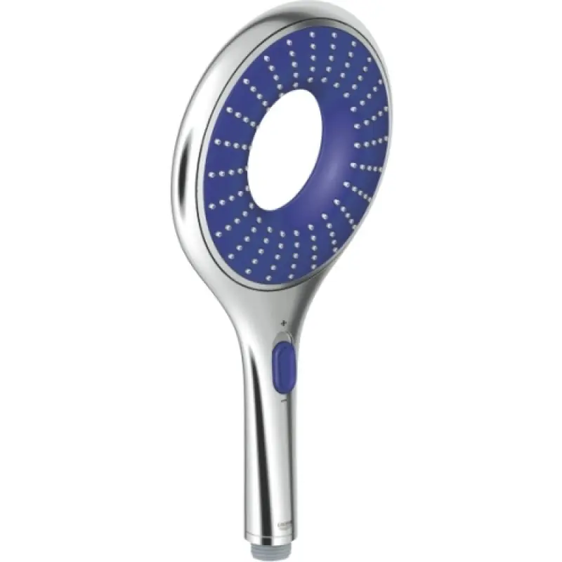 Top-Preis GROHE Rainshower Icon 150 Handbrause, chrom / Blau 27449001