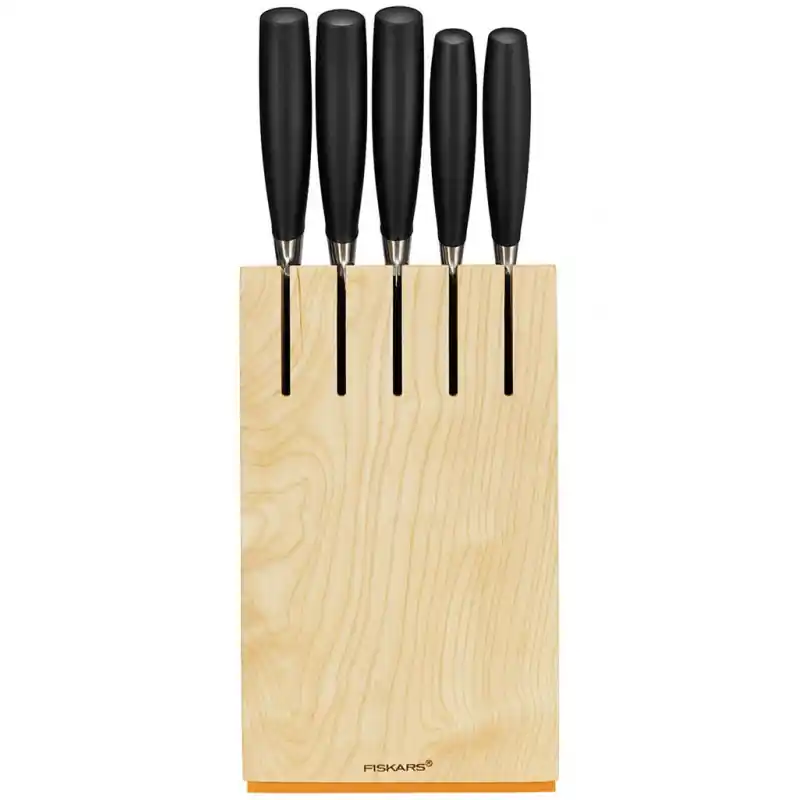 Fiskars Functional Form+ Messerblock mit 5 Messern 1016004 Letzte Chance