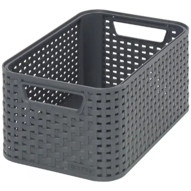Top-Seller CURVER STYLE S Aufbewahrungsbox 28,5 x 13 x 19,4 cm dunkelgrau 03614-308