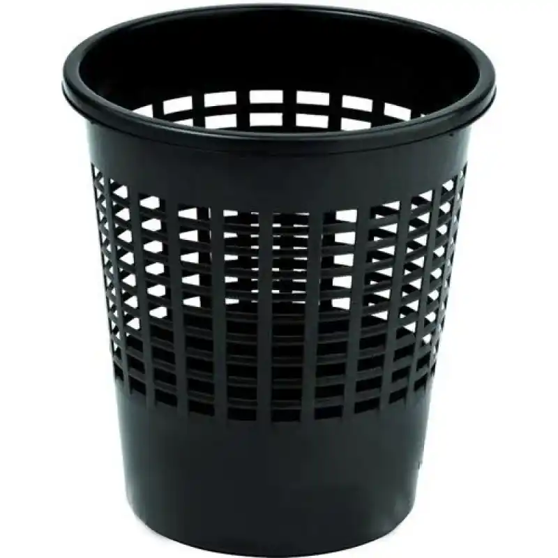 Begrenztes Angebot CURVER Papierkorb 11L, 27 x 27 x 29,5 cm schwarz 04022-101