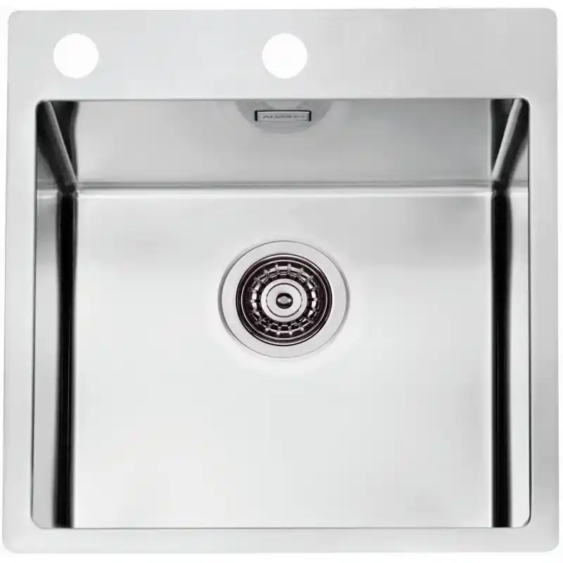 Preiswert ALVEUS PURE 20 Edelstahlspüle, 465 x 525 mm 1103608