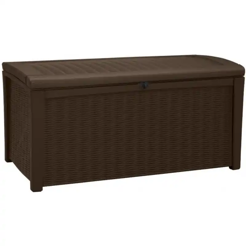 KETER BORNEO 416L Garten-Aufbewahrungsbox 129,5 x 70 x 62,5 cm, braun 17197731 Zertifiziert