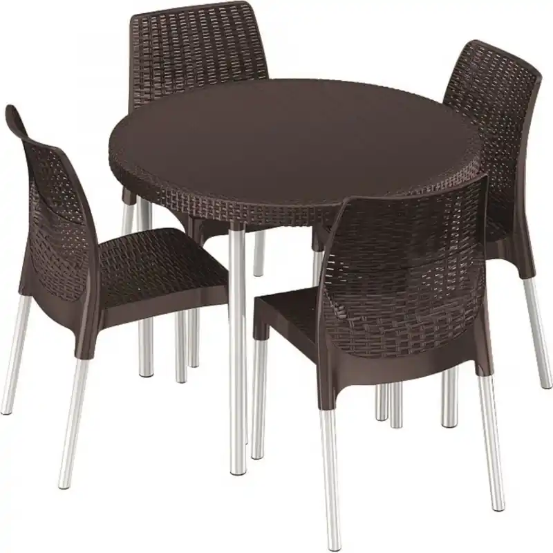 Günstig KETER JERSEY Gartenmöbelset, braun 17200848