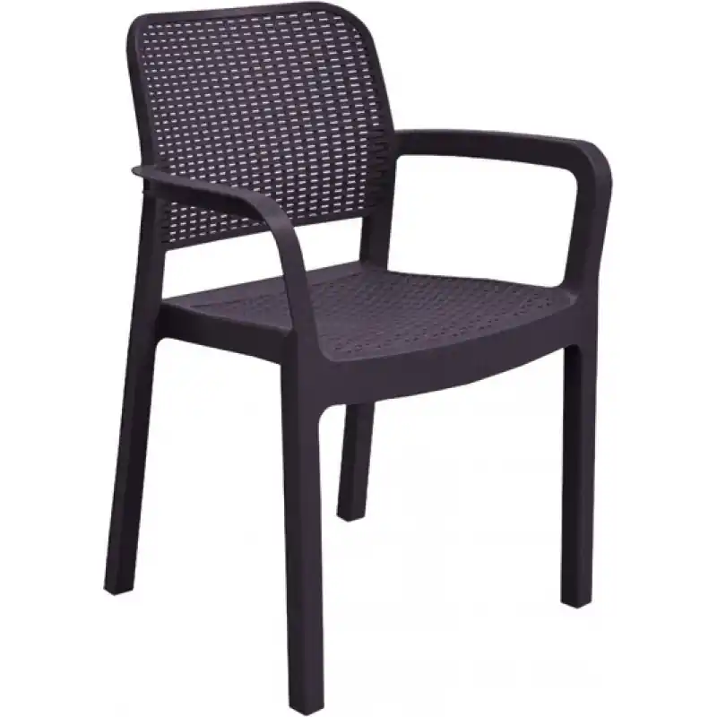 Nur Heute KETER SAMANNA Gartenstuhl, 53 x 58 x 83 cm, braun 17199558