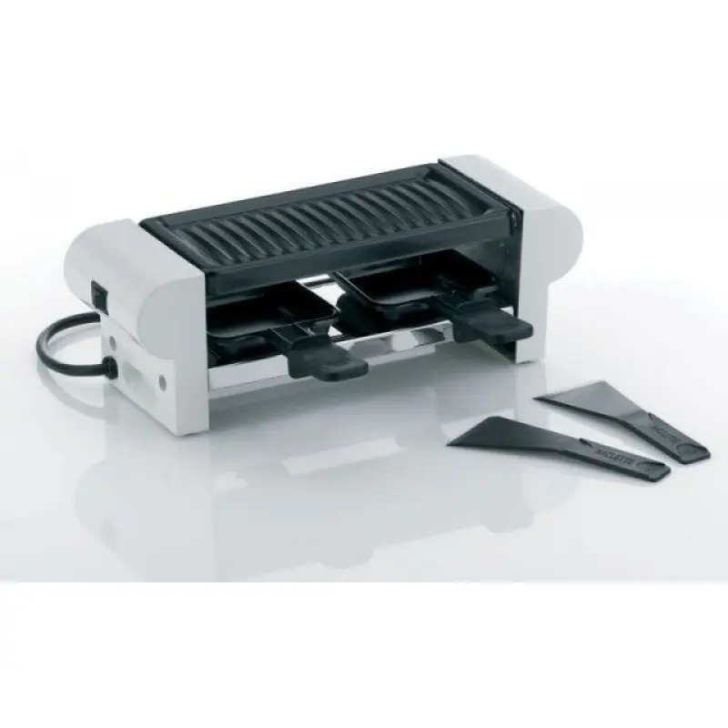 Preisreduziert KELA Raclette BERNINA JULIER, 29,5x10,5x10cm, weiß KL-66491