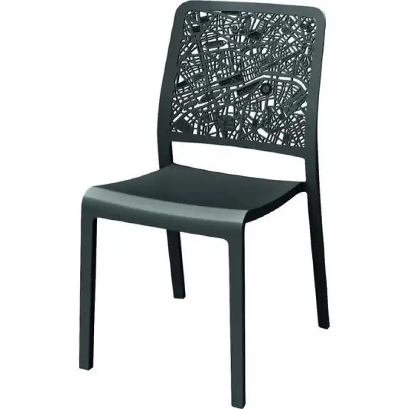 Markenprodukt EVOLUTIF CHARLOTTE City Gartenstuhl grafit 17200302
