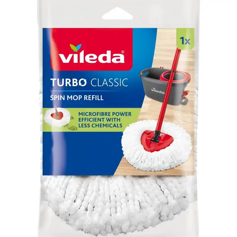 Angebot VILEDA Easy Wring and Clean Turbo Wischmop Ersatzkopf Classic 134302