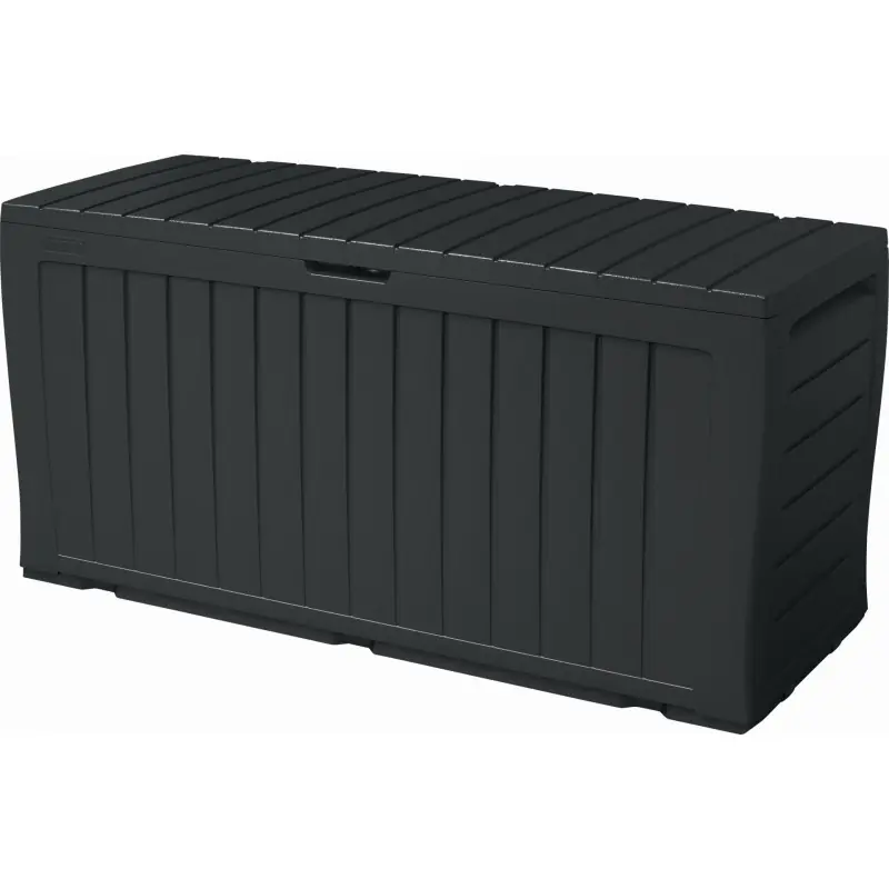 KETER MARVEL PLUS 270L Garten-Aufbewahrungsbox 117 x 45 x 57 cm, anthrazit 17202622 Schneller Versand