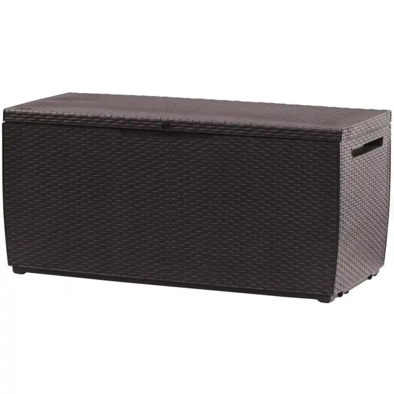 Meistverkauft KETER CAPRI 305L Garten-Aufbewahrungsbox 123 x 53,5 x 57 cm, braun 17201486