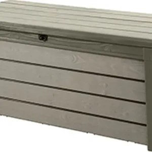 Nur Für Kurze Zeit KETER BRUSHWOOD 455L Garten-Aufbewahrungsbox 145 x 69,7 x 60,3 cm, taupe 17202631