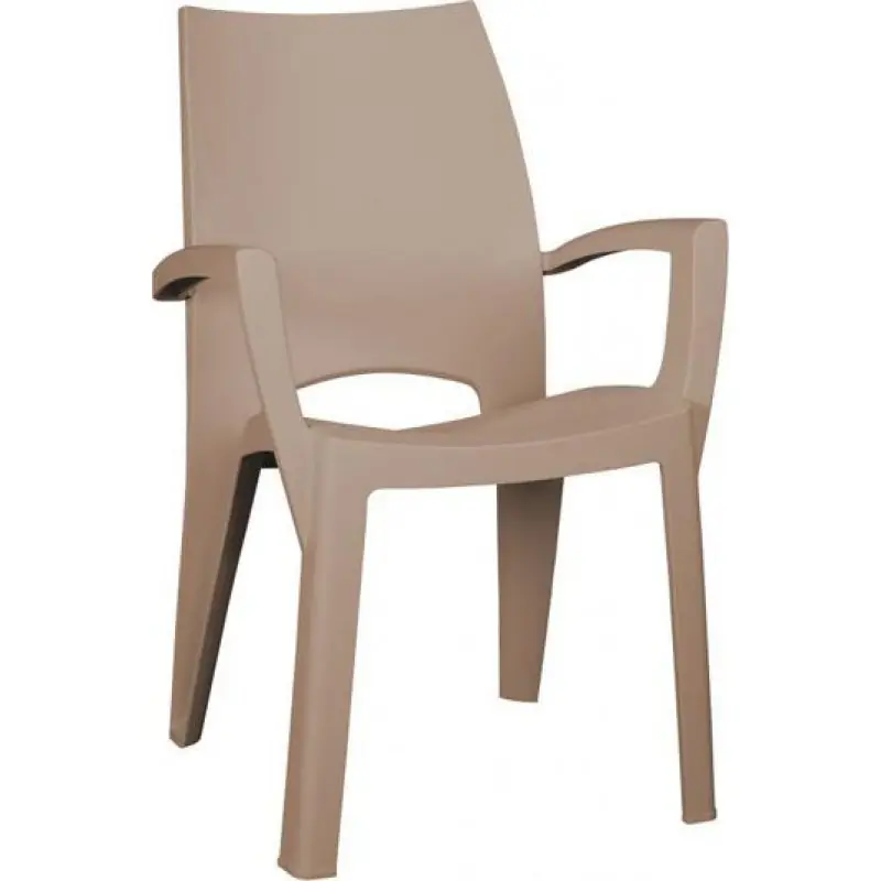 Neuheit ALLIBERT SPRING Gartenstuhl, 59 x 67 x 88 cm, cappuccino 17186172