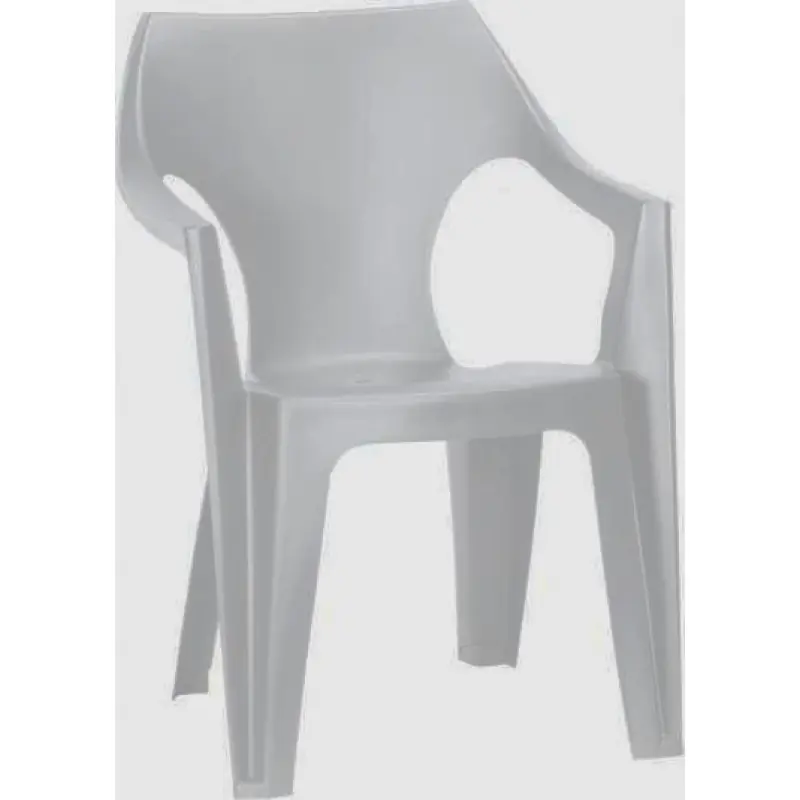 Bestpreis ALLIBERT DANTE Gartenstuhl, 57 x 57 x 79 cm, hell grau 17187058