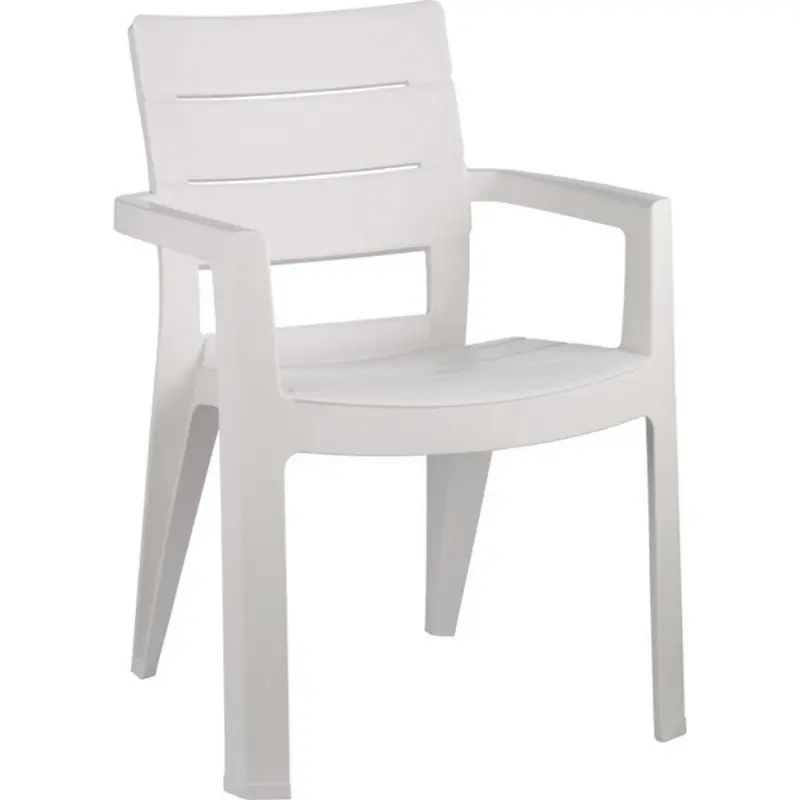 ALLIBERT IBIZA Stapelsessel, 62 x 62 x 83 cm, weiß 17197867 Markenprodukt