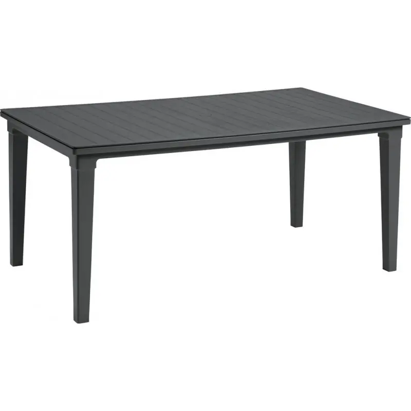Bestseller ALLIBERT FUTURA Gartentisch, 165 x 95 x 75 cm, graphit 17197868