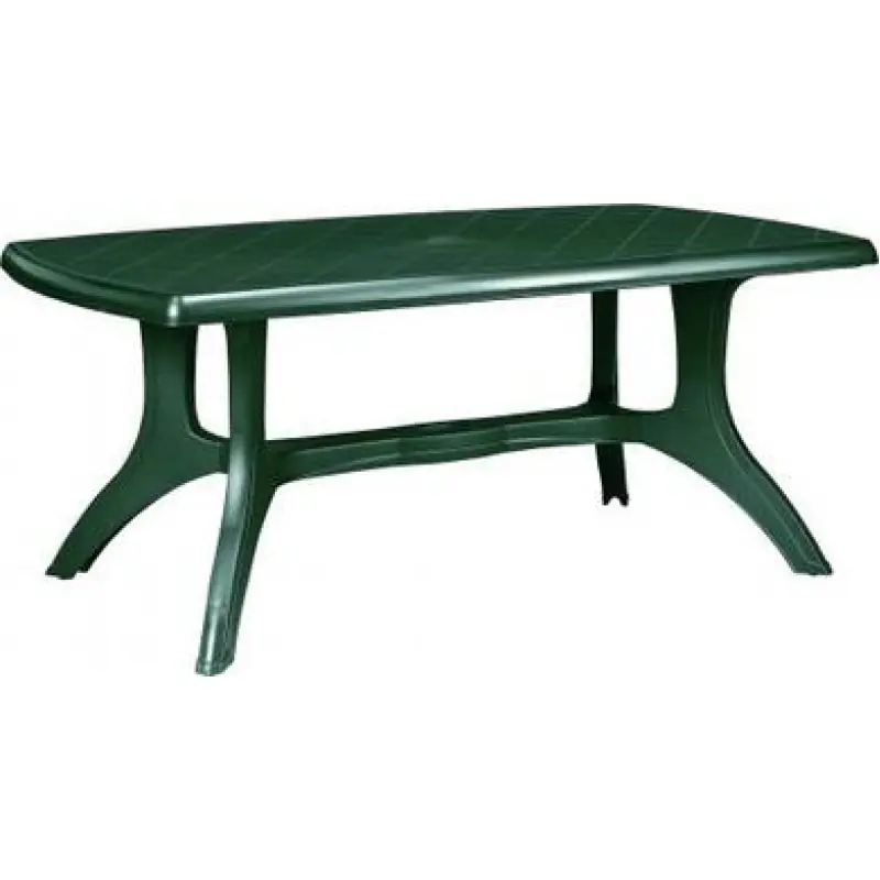 Knallerangebot ALLIBERT WELLINGTON Gartentisch 184 x 103 x 73 cm, dunkel grün
