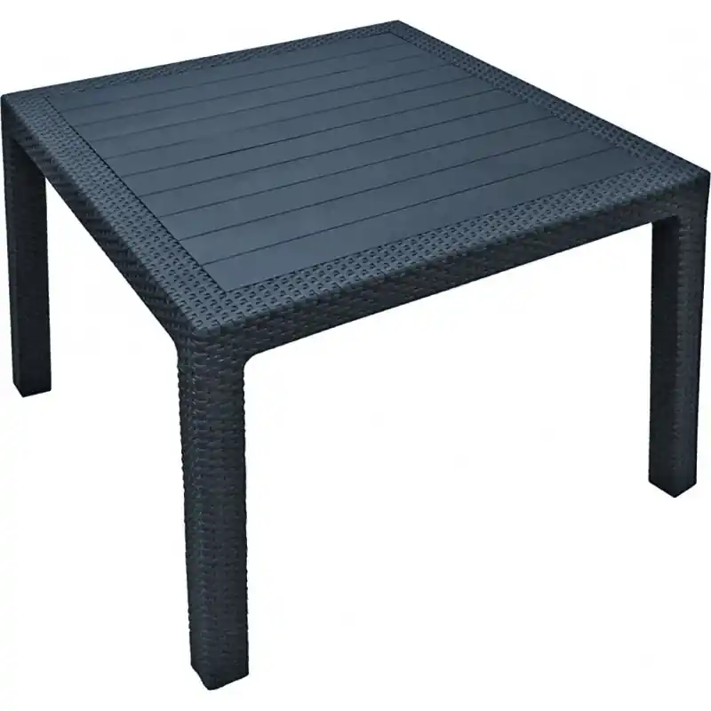 Schnäppchen KETER MELODY QUARTED Gartentisch, 95 x 95 x 75 cm, graphit 17197992