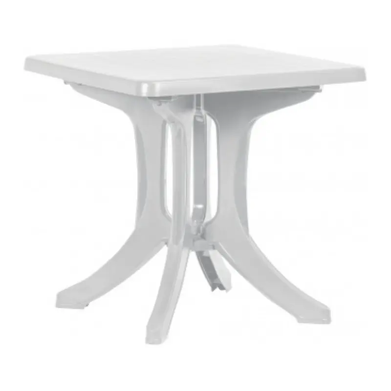 Beliebt Allibert Napoli Gartentisch, weiß 17181092