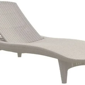 Neuheit KETER PACIFIC Liegestuhl, 197 x 75 x 41 cm, weiß 17195066