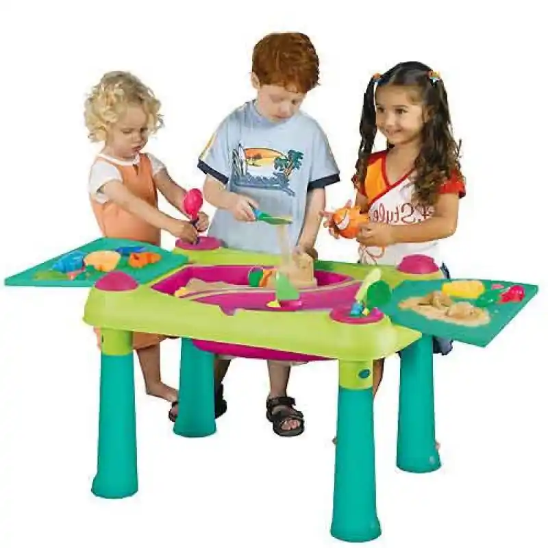KETER Spieltisch SandWasser, grün/violett 17184058 Rabatt