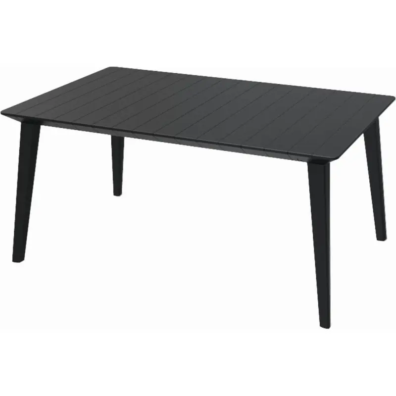 ALLIBERT LIMA 160 Gartentisch, 157 x 98 x 74 cm, graphit 17202806 Versand Am Gleichen Tag