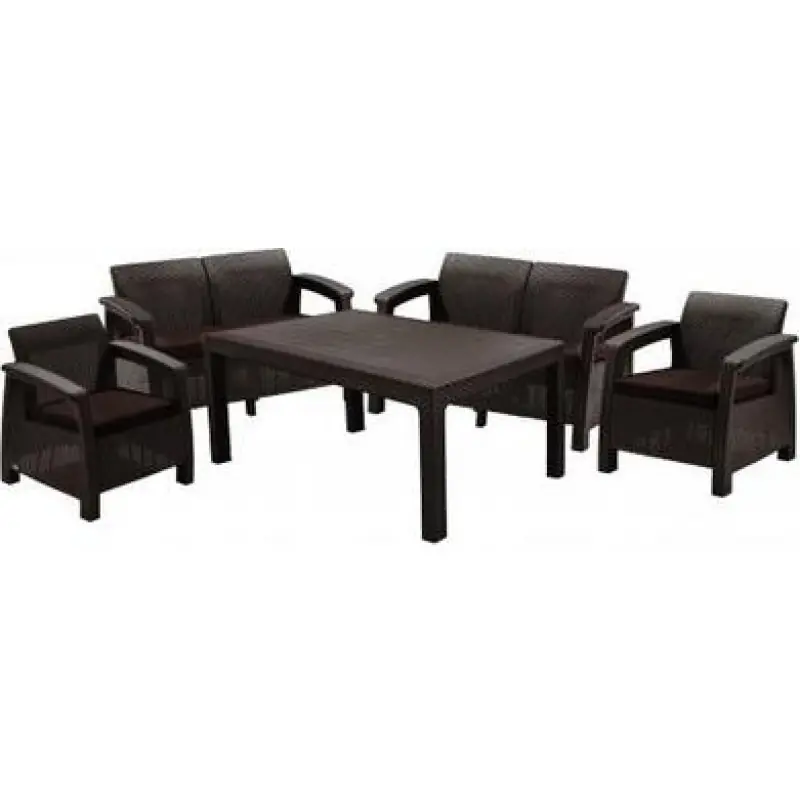 ALLIBERT CORFU FIESTA Lounge Set, braun/schokobraun 17198008 Online Kaufen