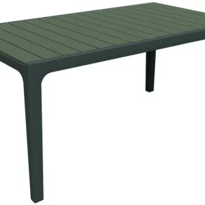 Sonderaktion KETER HARMONY Gartentisch, 160 x 90 x 74 cm, anthrazit/braun-grau 17201231