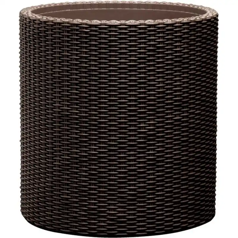 Preisknaller KETER SMALL CYLINDER Pflanzkübel, 28 x 28 x 28,3 cm, braun 17197833