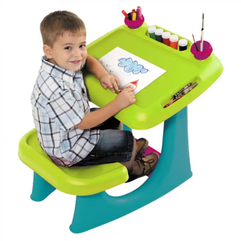KETER SIT DRAW Schreibtisch, türkis/apfelgrün 17182806 Neu