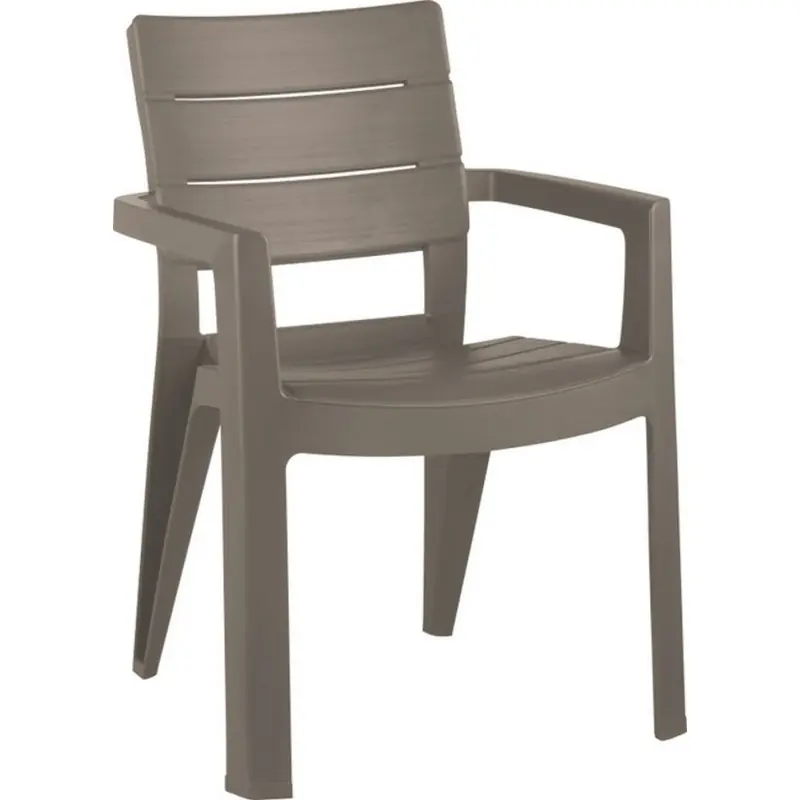 ALLIBERT IBIZA Stapelsessel, 62 x 62 x 83 cm, cappuccino 17197867 Ausverkauf