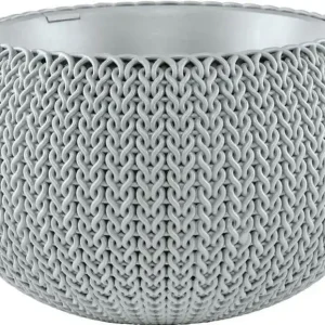 KETER COZIES S Pflanzenampel, 28 x 28 x 18 cm, grau 17201493 Versand Am Gleichen Tag