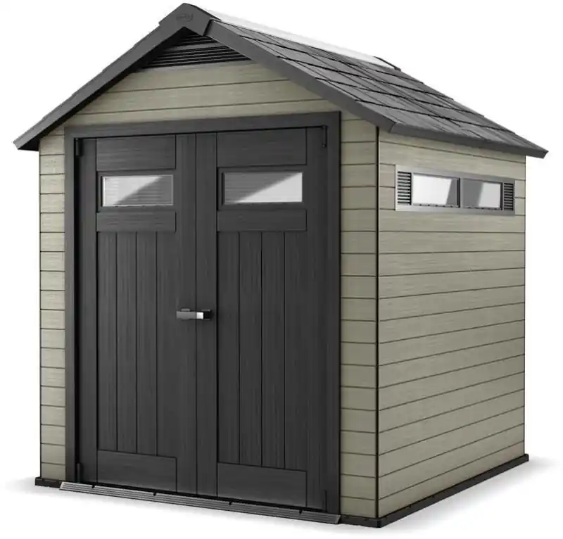 KETER FUSION 757 Gartenhaus, 229 x 223,5 x 252 cm, anthrazit 17199845 Aktuell