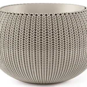 KETER COZIES M Pflanzenampel, 36 x 36 x 22,5 cm, sand 17202379 Billig