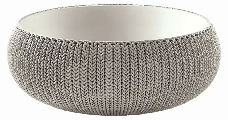 Nur Heute KETER COZIES L Blumentopf, 54 x 54 x 20,4 cm, sand 17202258