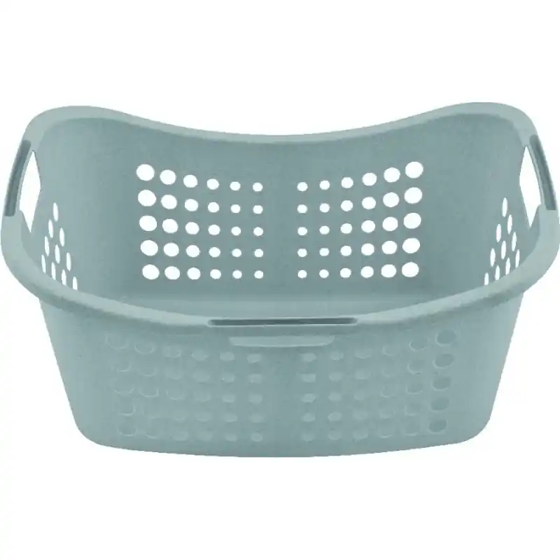 Kracherpreis CURVER Wäschekorb 24,4 x 59 x 38,5 cm, 50 l, hellblau 00048-119