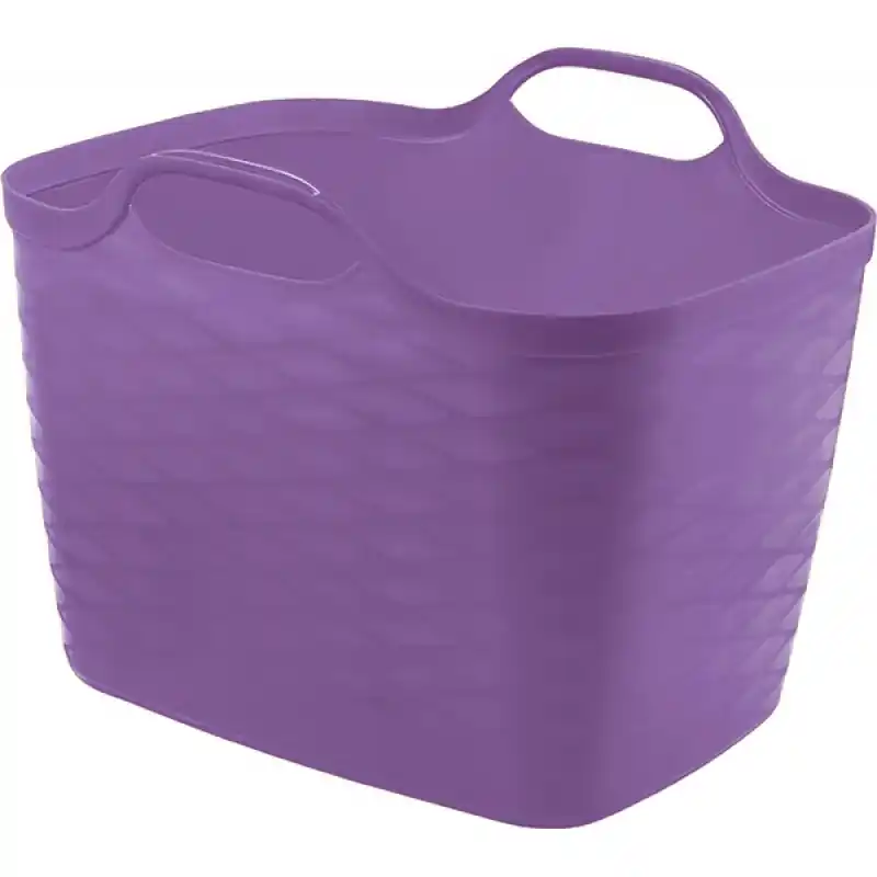 CURVER Flexi Basket 43 x 35 x 33 cm, 25 l, violet 00326-437 Solange Der Vorrat Reicht