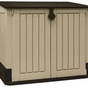 Neuheit KETER STORE IT OUT MIDI Auflagenbox beige 130 x 74 x 110 cm 17197253
