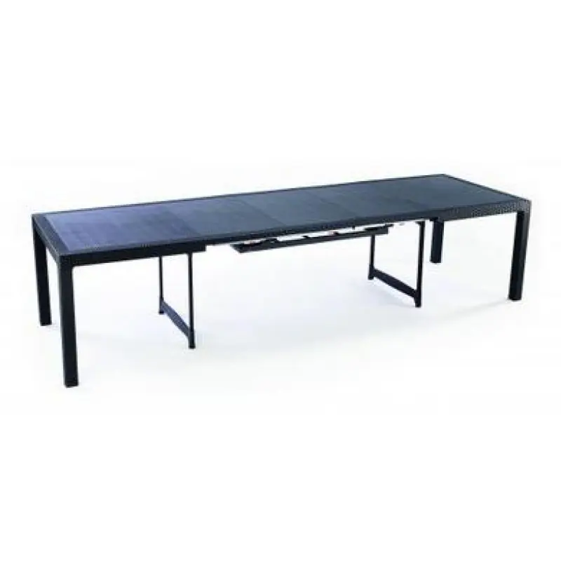 Preis Gesenkt KETER SYMPHONY 3 Gartentisch ausziehbar 322 x 97 x 75 cm, anthrazit 17198335