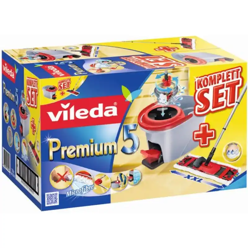 Direkt Vom Hersteller VILEDA Premium 5 Komplett Set 146584