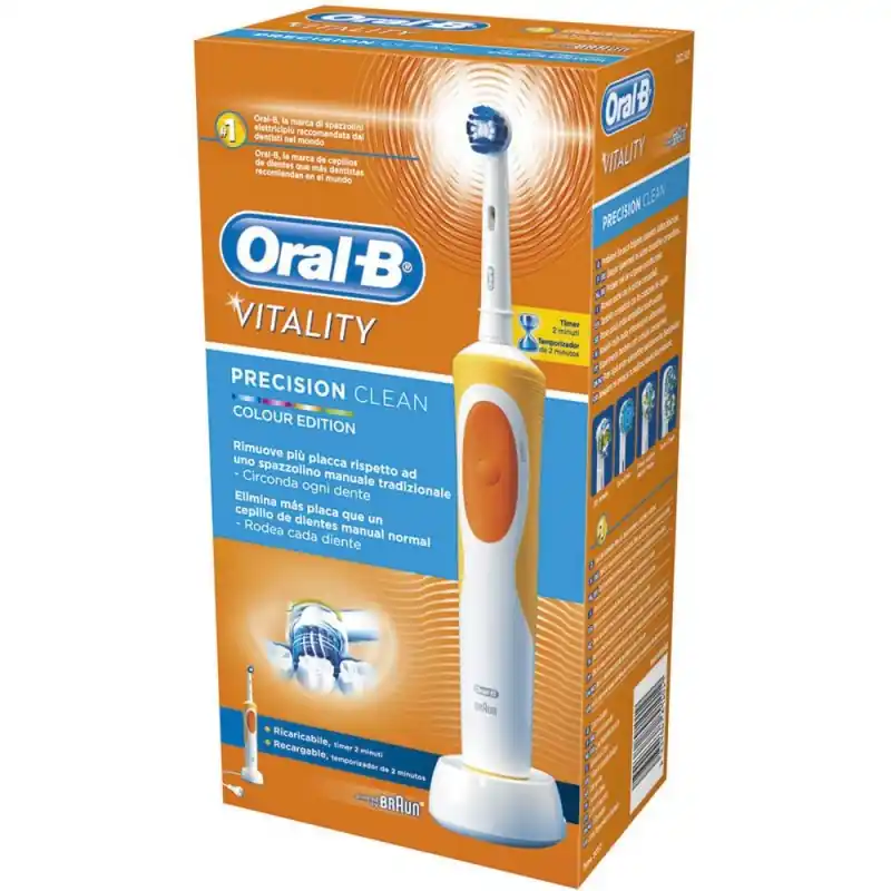 Meistverkauft ORAL B VITALITY PRECISION CLEAN ORANGE Zahnbürste