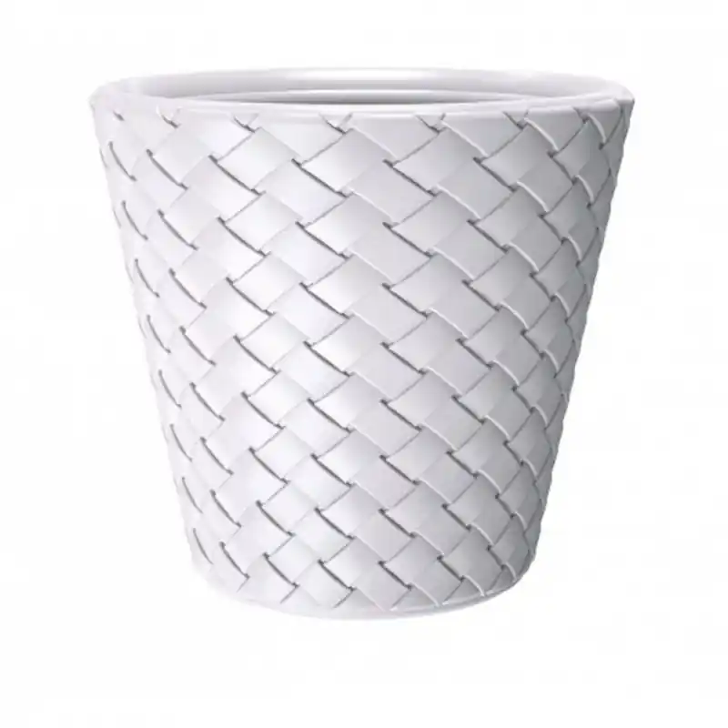 Prosperplast MATUBA Blumentopf 29,8x27,8cm weiß DBMA300-S449 Rabatt