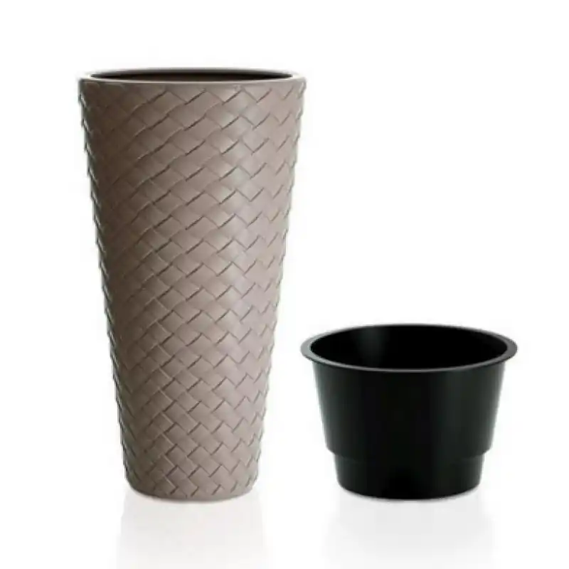 Prosperplast MATUBA SLIM Blumentopf 30x55cm mocca DPMT300-7529U Solange Der Vorrat Reicht