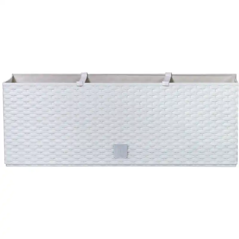 Abverkauf Prosperplast RATO CASE Blumenkasten+Wasserstandanzeiger 51,4x19,2x18,6cm, weiß DRTC500
