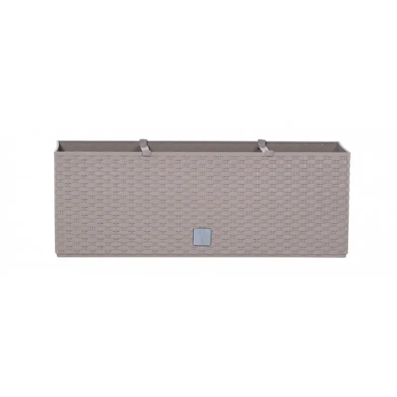 Prosperplast RATO CASE Blumenkasten+Wasserstandanzeiger 51,4x19,2x18,6cm, mocca DRTC500 Schneller Versand
