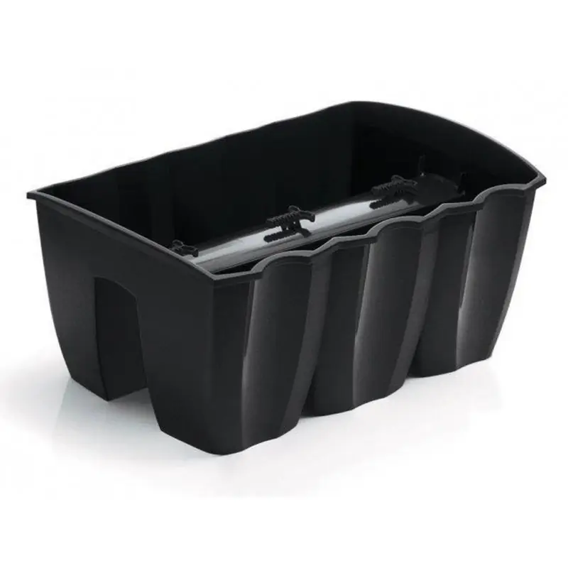 Online Kaufen Prosperplast CROWN Balkontopf für Balkongeländer 39 x 28 x 20cm, 12l, anthrazit DCRO400