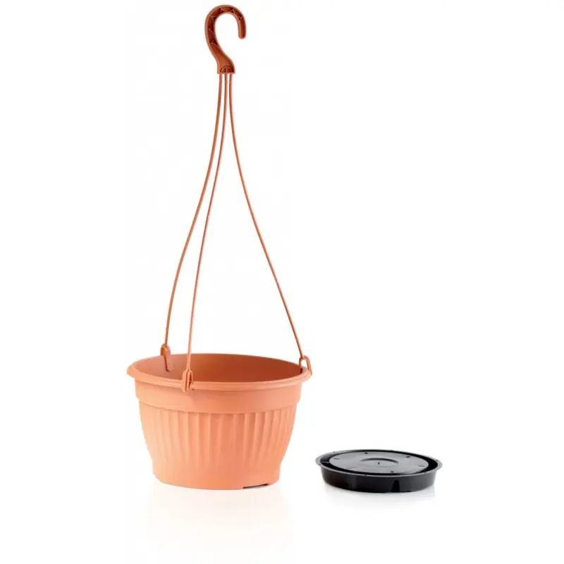 Neu Im Sortiment Prosperplast TERRA Hängeampel, 23cm, 4l terracotta DWT23