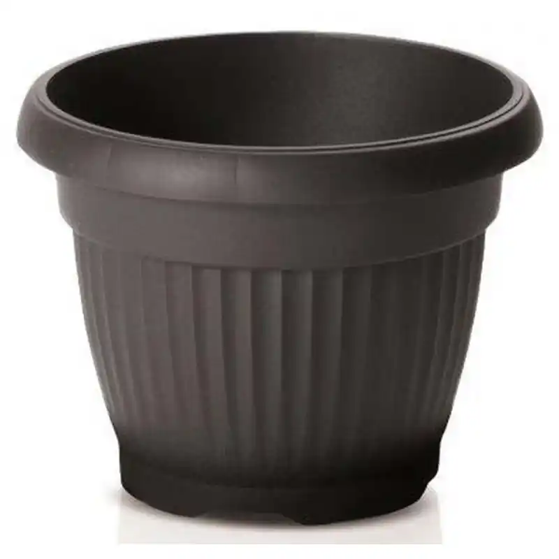 PROSPERPLAST TERRA Blumentopf rund 0,7 l graphit DCE13 Günstig