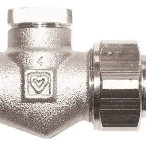 Zertifiziert HERZ Rücklaufventil RL-1 1/2" Durchgangsform 1372341